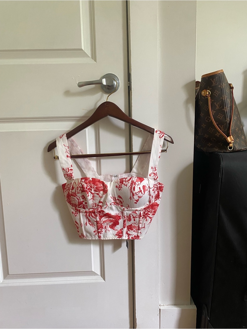 NEW Fashion Nova “Telling Secrets" Floral Corset Top SZ XS